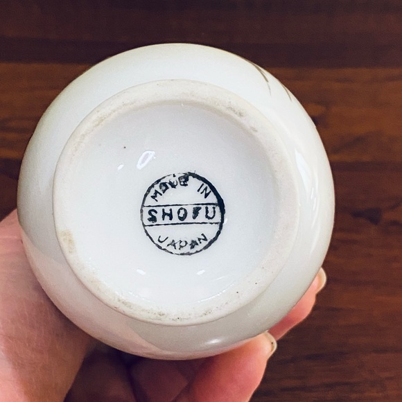 🌟2xHP🌟ANTQ 1920-30s Gilded Porcelain Ewer (Decorative Pitcher) Shofu of Nagoya - Picture 10 of 11